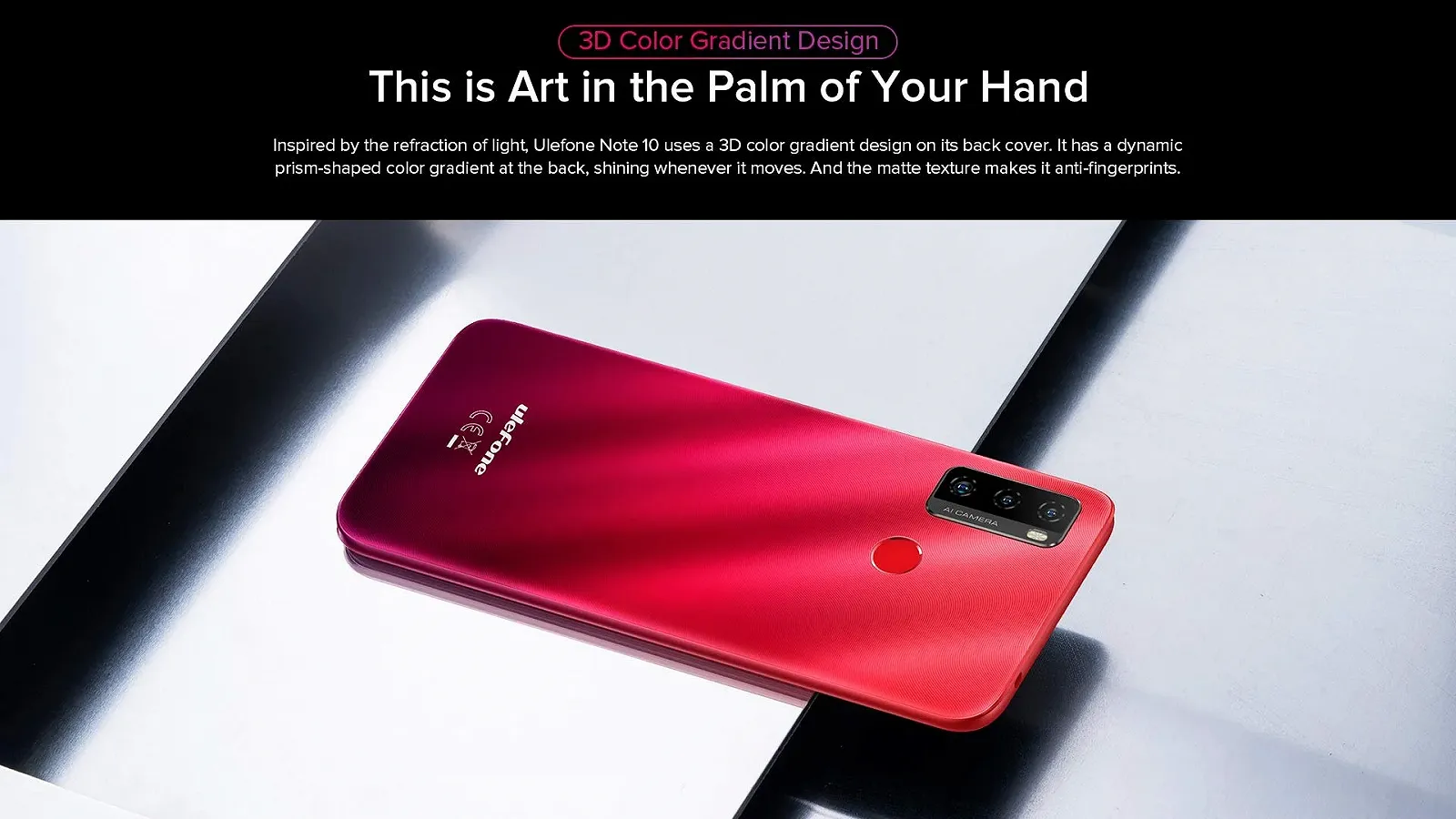 Смартфон Ulefone Note 10 Dual SIM 32ГБ 2ГБ RAM Green, фото №3 Смартфон Ulefone Note 10 Dual SIM 32ГБ 2ГБ RAM Green, фото №3