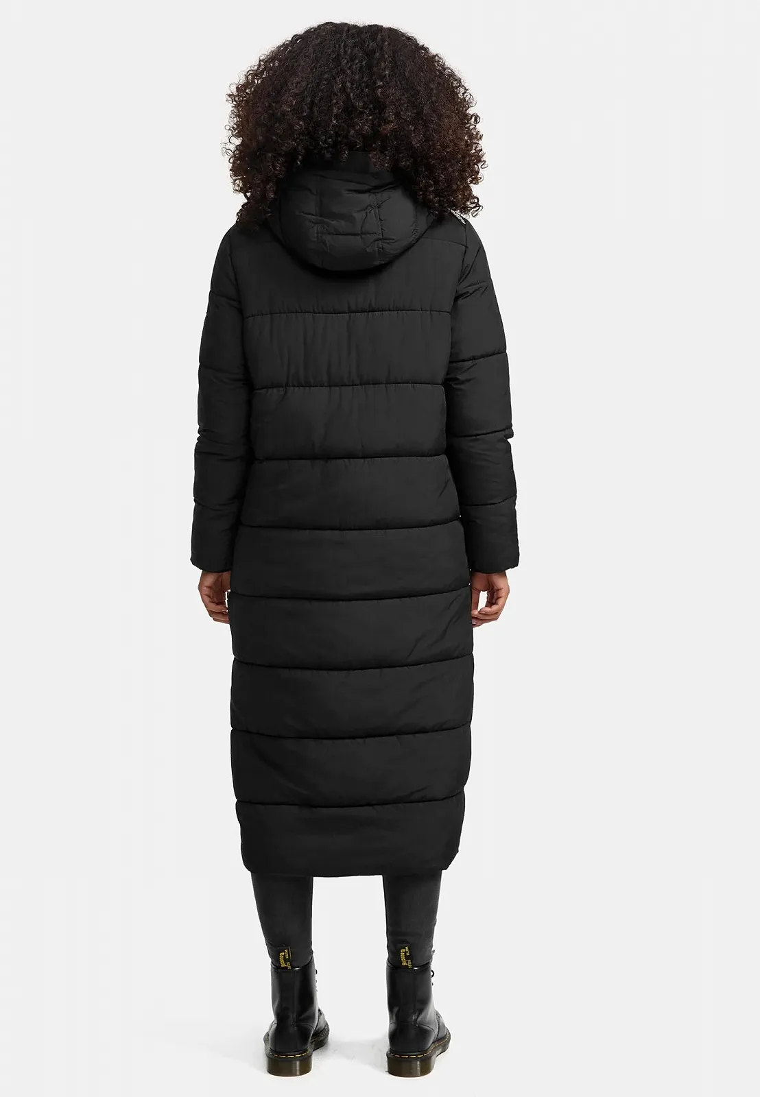 Пальто Navahoo Isalie Зимове Жіноче Тепле стьобане Довге зі знімним капюшоном, фото №7