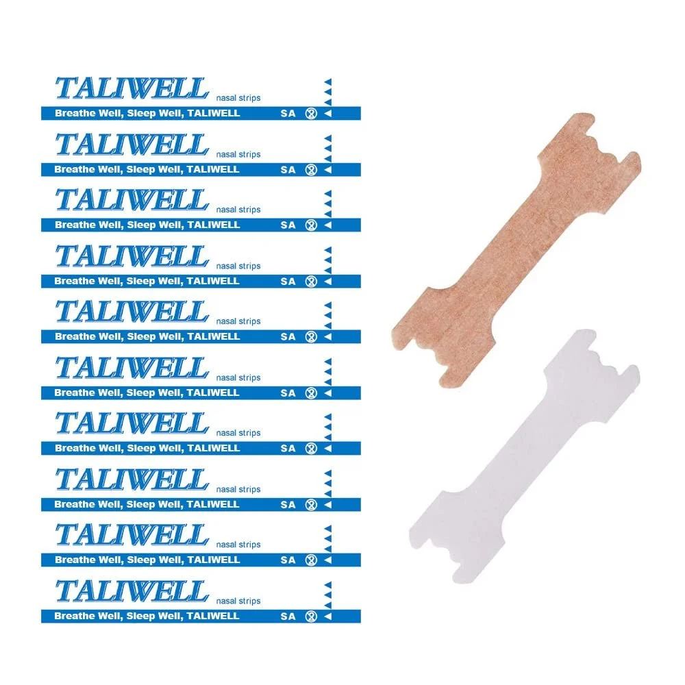 Пластирі для носа 100 шт M (середній) для полегшення дихання під час сну, занять спортом, нежитю, проти хропіння, фото №2
