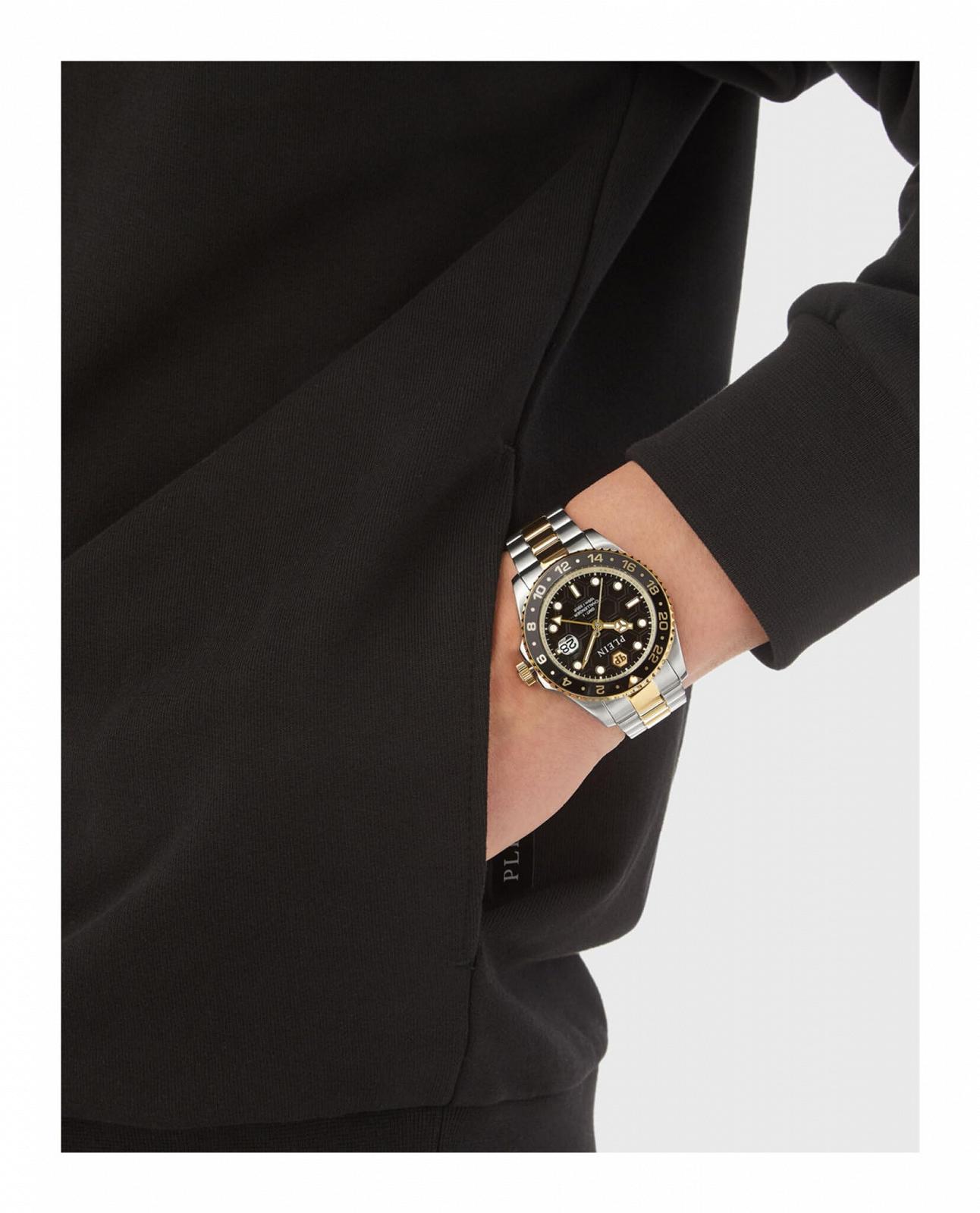 Годинник Philipp Plein Challenger GMT-I для чоловіків аналоговий кварцовий, фото №5 Годинник Philipp Plein Challenger GMT-I для чоловіків аналоговий кварцовий, фото №5