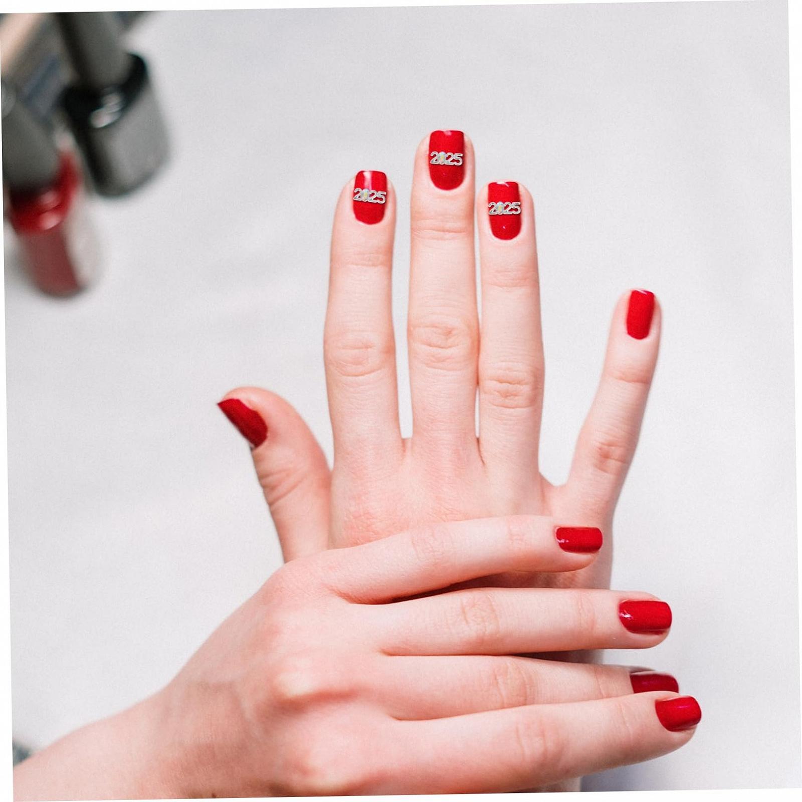 Украшения для ногтей Тип: Шармы NOLITOY 3D Номерные стразы Металлический сплав, хрустальные драгоценные камни, фото №5