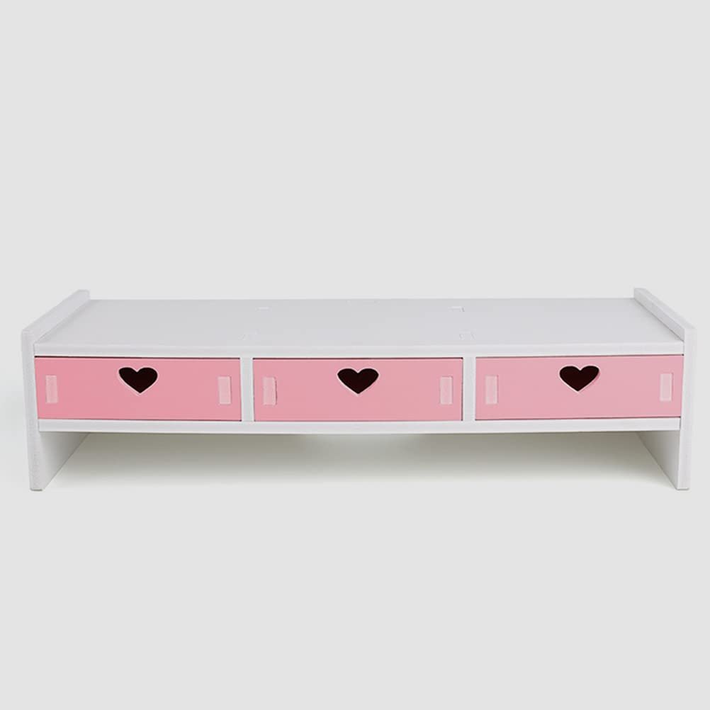 Подставка для ноутбука LIFKOME Плоский Держатель Полезная Полка Настольный Компьютерный Монитор Подставка для ноутбука Аксессуары Подставка Розовая Прочная с ПВХ Ящики для мобильного телефона Подставка для монитора с ящиком, фото №3 Подставка для ноутбука LIFKOME Плоский Держатель Полезная Полка Настольный Компьютерный Монитор Подставка для ноутбука Аксессуары Подставка Розовая Прочная с ПВХ Ящики для мобильного телефона Подставка для монитора с ящиком, фото №3