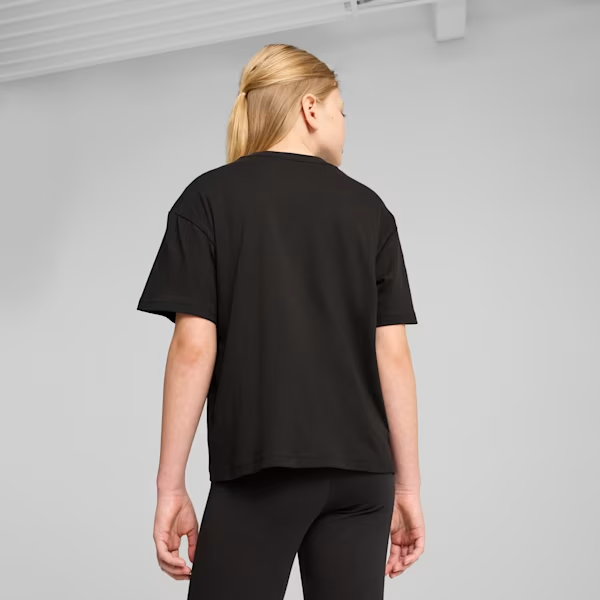 Футболка підліткова ESS Boxy Tee 68513101 Puma Чорний L, фото №2