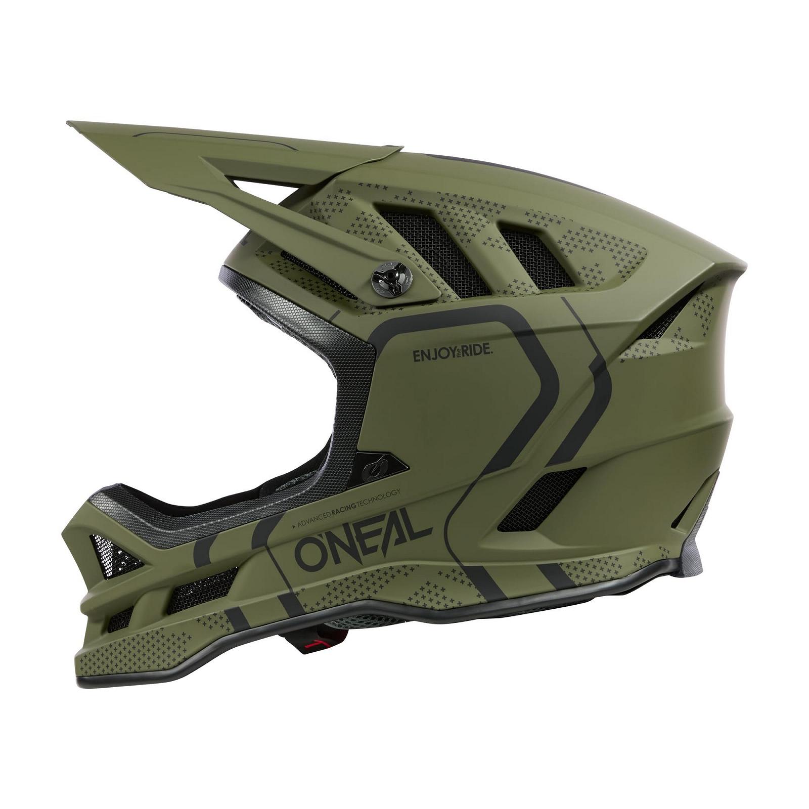 Шолом Мотоциклетний Oneal Blade Polyacrylite Rio Red MX Motocross, фото №3