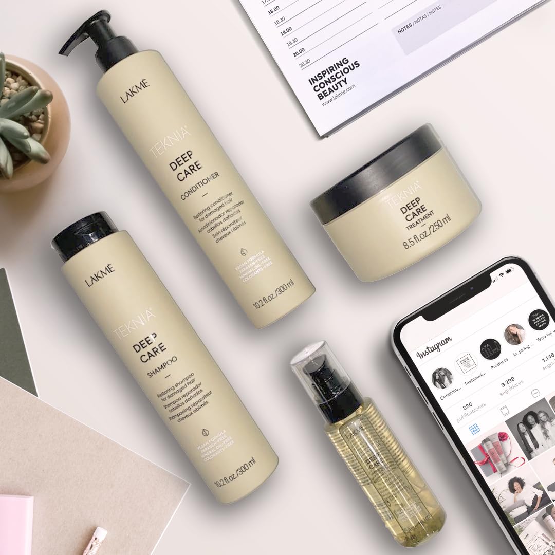 Шампунь Lakmé Teknia Deep Care Refill 600 мл, фото №4