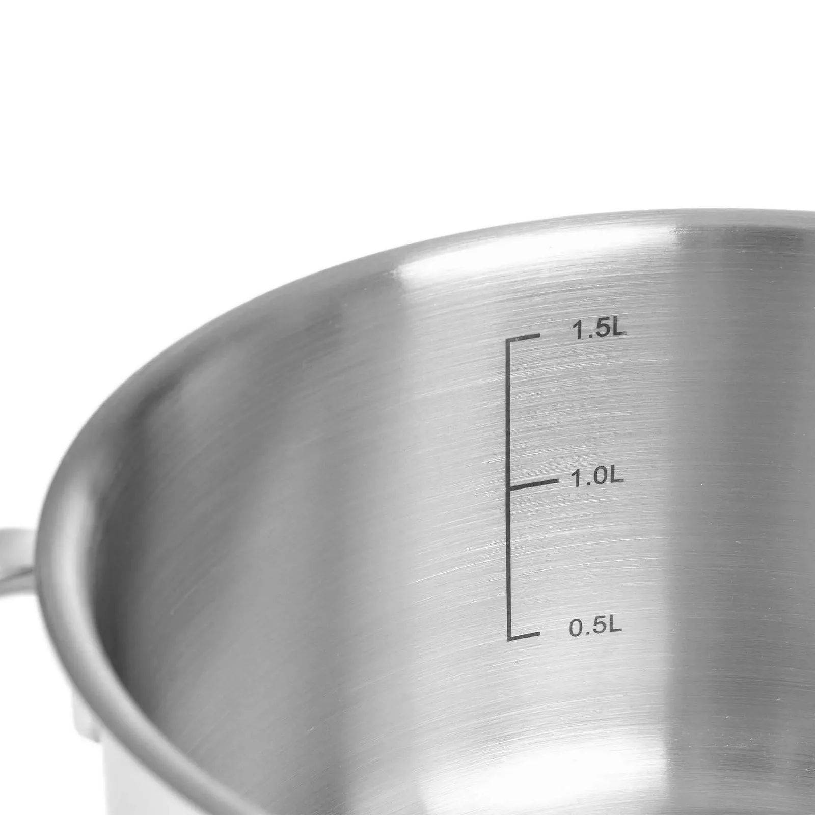 Сотейник GRÄWE Pro-Line 16 см, об'ємом 1,5 літра, з літровою шкалою, фото №3