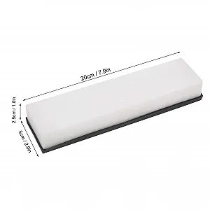 Точильний камінь 8000 Гріт Білий з силіконовою основою synthetic.ua - Фото 1