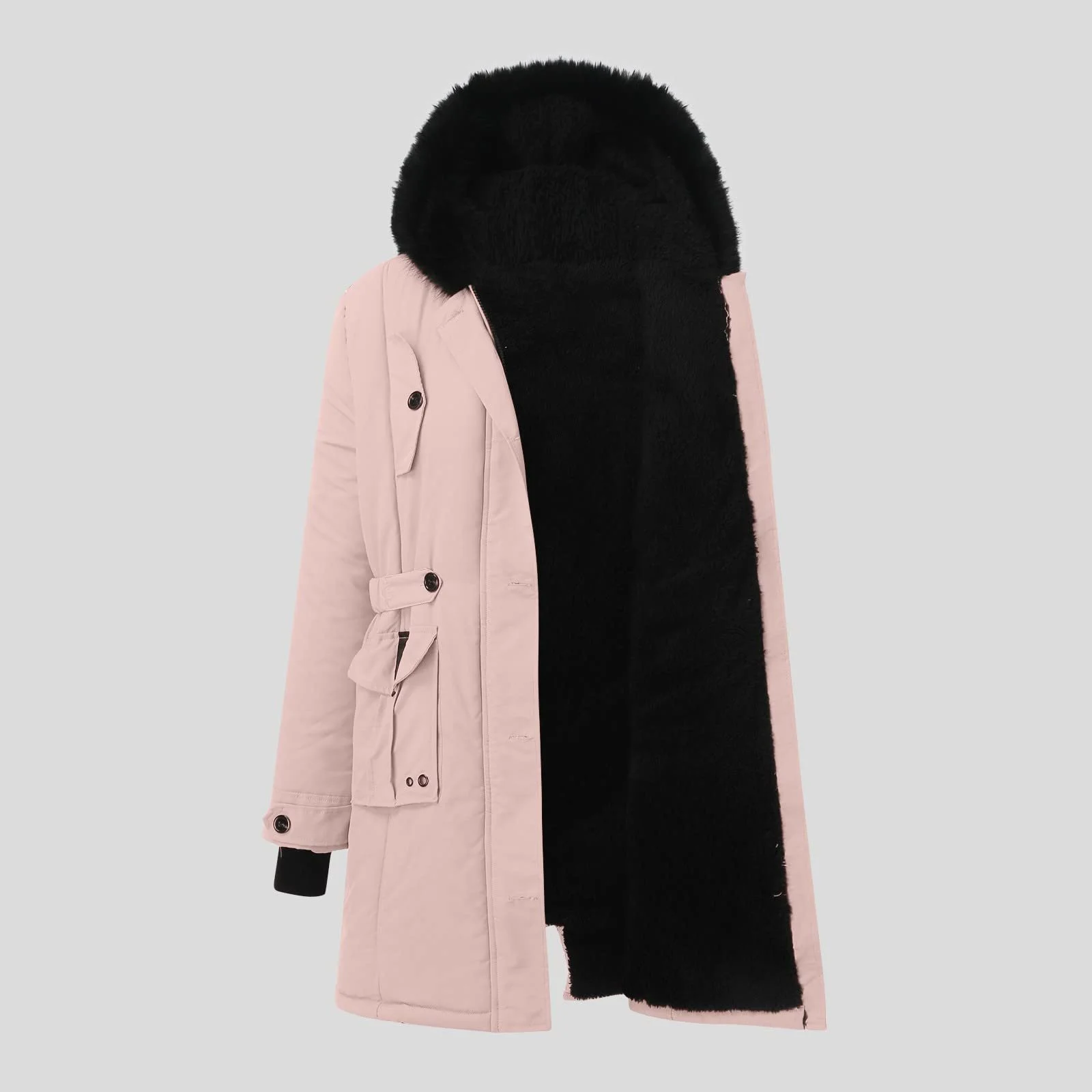 Женское зимнее пальто MJGkhiy, фото №4