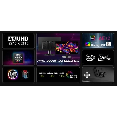 Монитор MSI MAG 322UP-E16, фото №12 Монитор MSI MAG 322UP-E16, фото №12