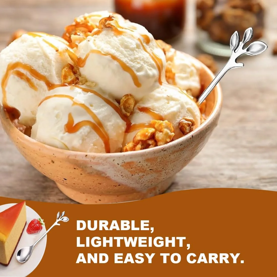 Набір чайних ложок 8 шт, фото №4