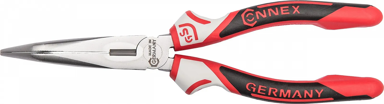 Плоскогубцы радиотелефонные Connex COXT175160 изогнутые с 3C-ручкой, многоцветные, 160 мм, фото №2 Плоскогубцы радиотелефонные Connex COXT175160 изогнутые с 3C-ручкой, многоцветные, 160 мм, фото №2