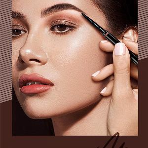 Трафарет Eyeris Stempel автоматичний для макіяжу брів з пензлем 1,5 мм ультратонкий A synthetic.ua - Фото 1