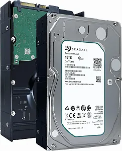 Внутрішній жорсткий диск 3.5" Seagate Exos 7E10 7200 об/хв 250 Мб/с 10TB SATA III (ST10000NM017B) - Фото 1