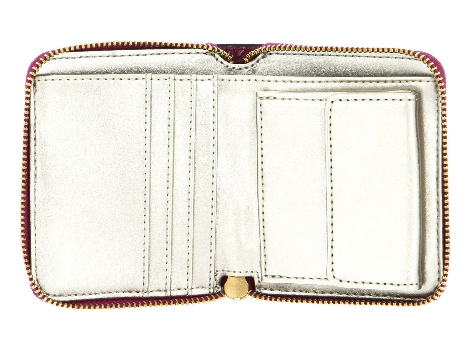 Кошелек GUESS Laurel SLG Boysenberry Small Zip Around, boysenberry, Minimalist, фото №2