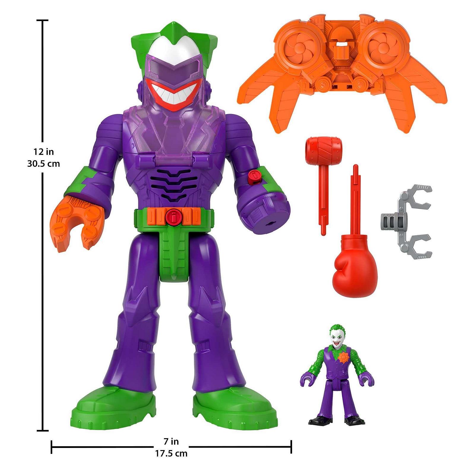 Фигурка Fisher-Price IMAGINEXT DC Super Friends Джокер в Смеющемся Роботе, 30 см, фото №8