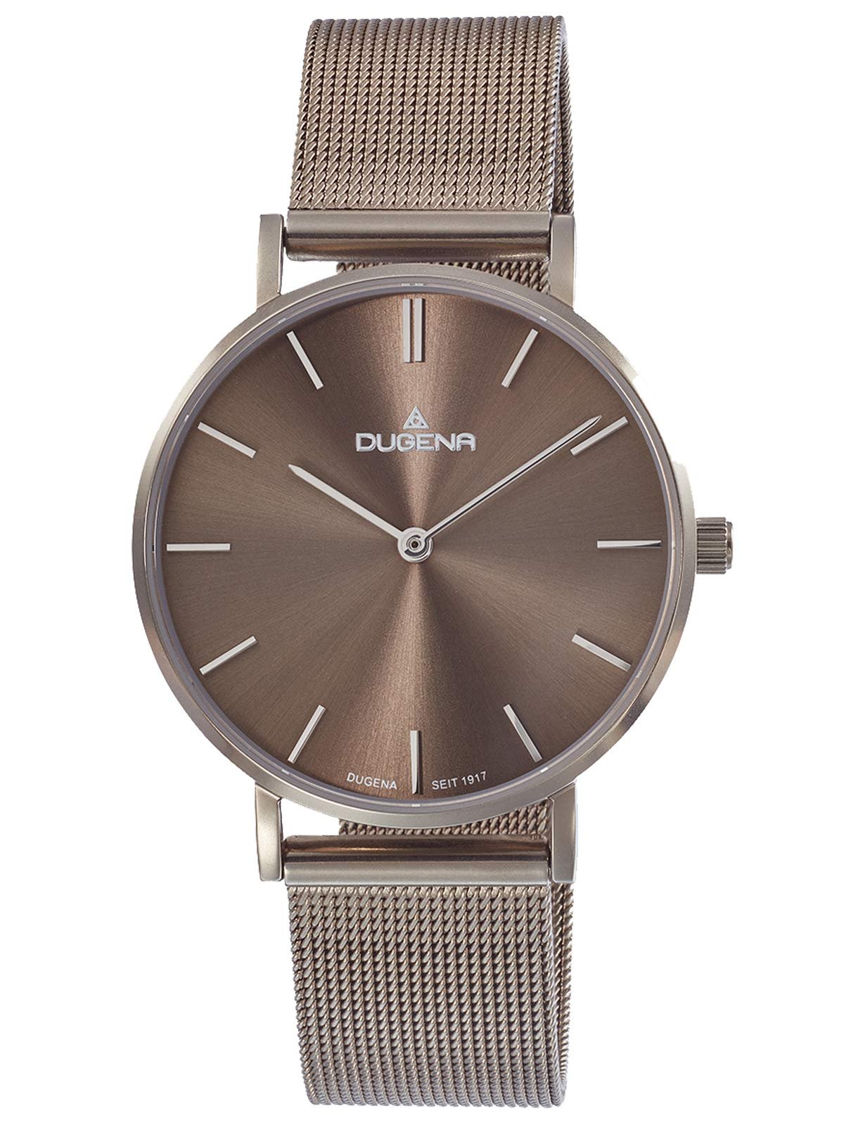 Женские Кварцевые Часы Dugena Сталь Сапфировое Стекло Миланский Браслет Хаки, фото №1 Женские Кварцевые Часы Dugena Сталь Сапфировое Стекло Миланский Браслет Хаки, фото №1