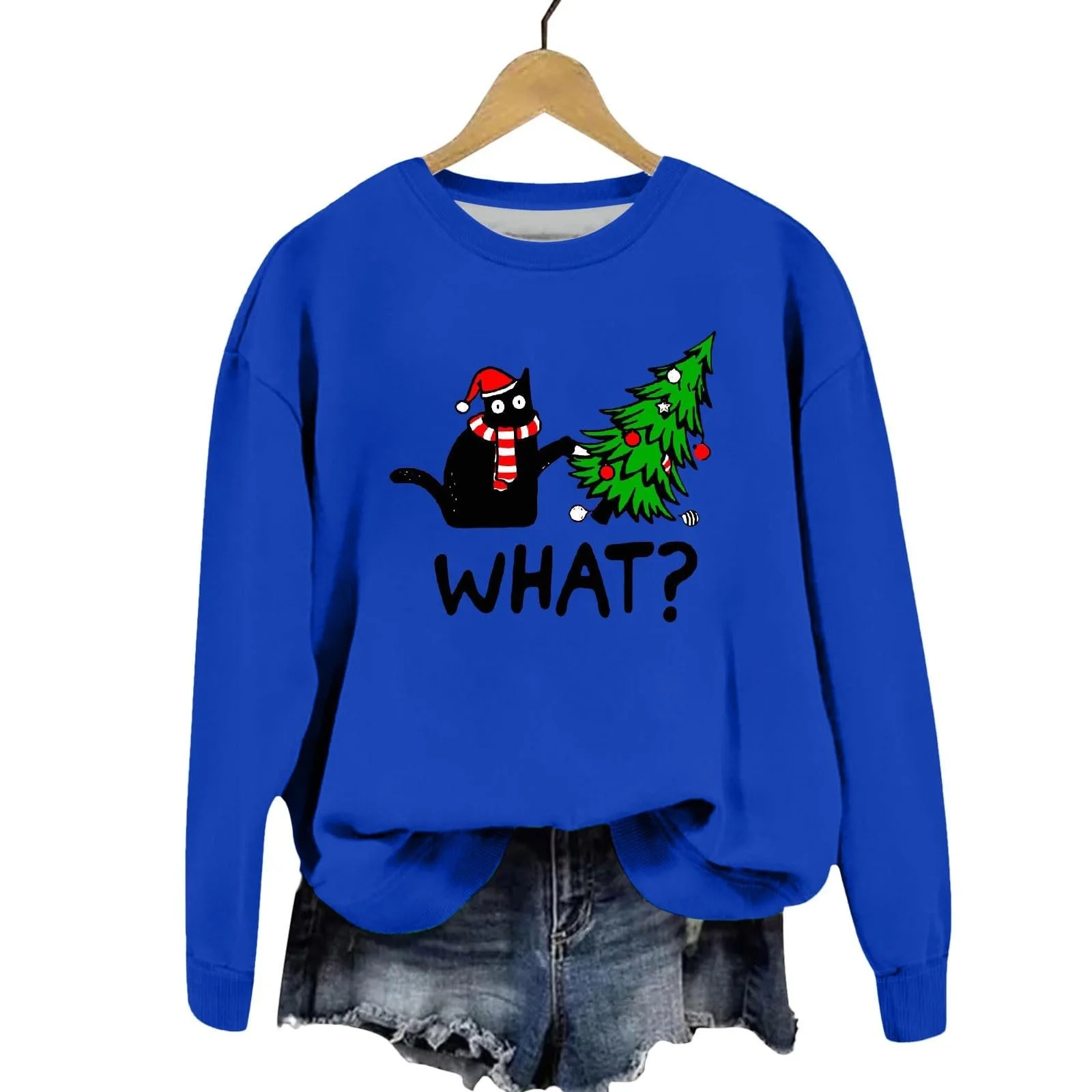 Женский Рождественский Свитер Briskorry С Рождественским Принтом, фото №5 Женский Рождественский Свитер Briskorry С Рождественским Принтом, фото №5