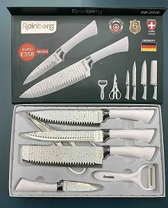 Набор кухонный ножей из нержавеющей стали Rainberg RB-2516 - Фото 1