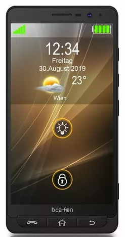 Смартфон 5.5" Beafon M5 2/16Gb 4G 1-SIM 13/8Мп 4 ядра Android 8.1 Black, фото №1