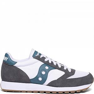 Кроссовки Saucony Jazz Original Vintage синие synthetic.ua - Фото 1