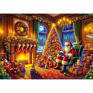 Пазл WOODEN.CITY The Magic of Christmas Eve 1000 деталей synthetic.ua - Фото 1