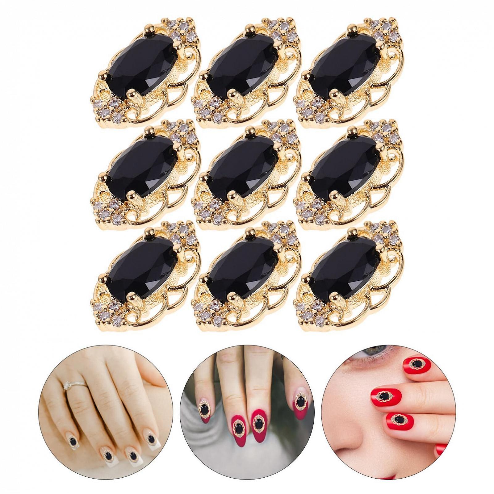 Подвески для ногтей Beavorty 10 шт. Металлические украшения для ногтей на Хэллоуин, фото №4