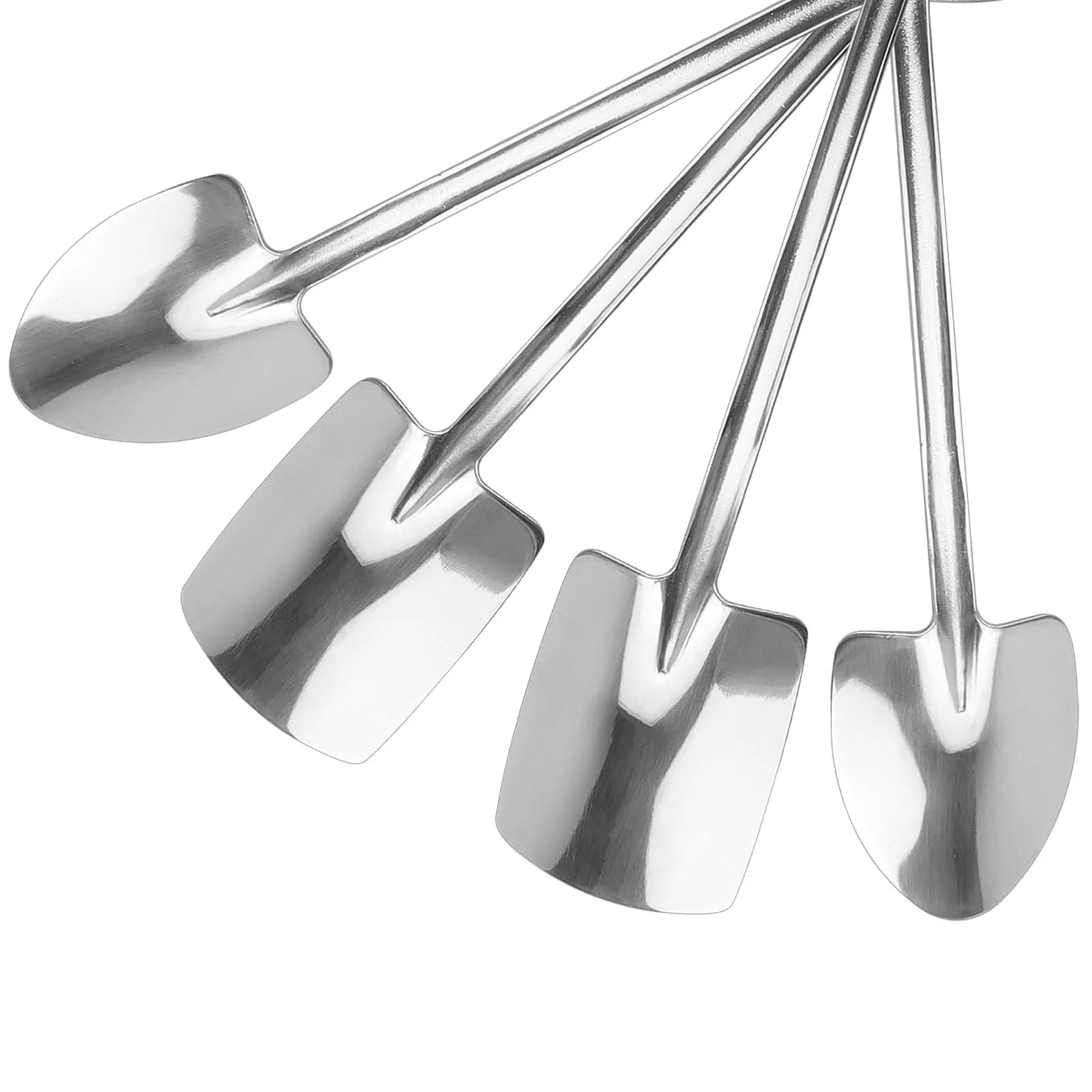 Ложка Шпатель з нержавіючої сталі 14 шт, 15 см, фото №6