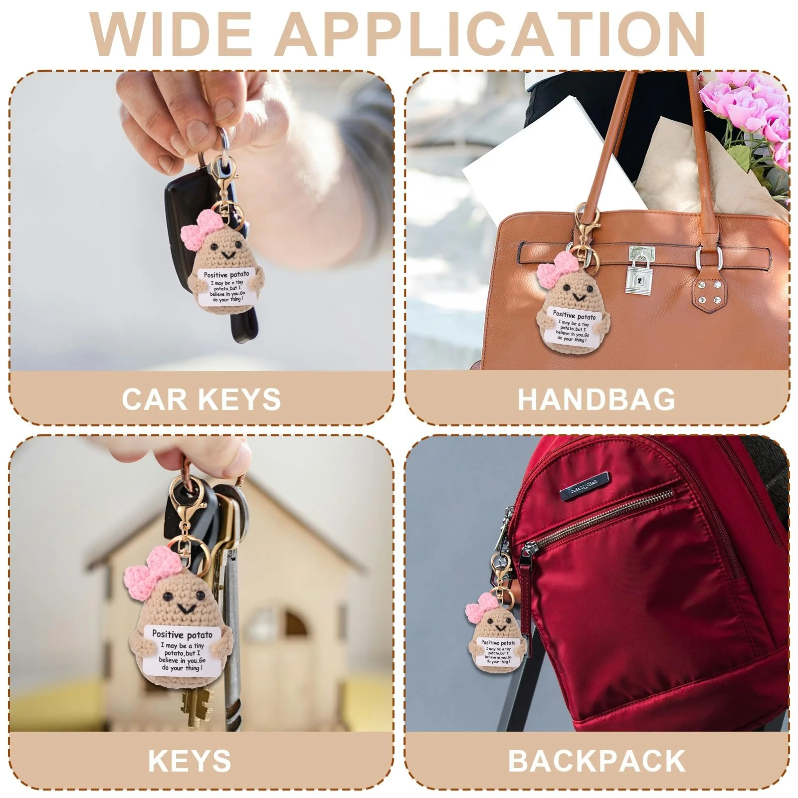 lasuroa Positive Potato 12,5 см Sweet Potato для емоційної підтримки з карткою натхнення, фото №6 lasuroa Positive Potato 12,5 см Sweet Potato для емоційної підтримки з карткою натхнення, фото №6