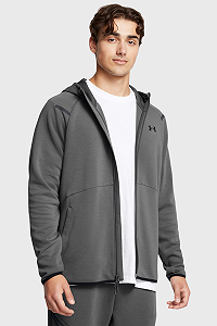 Худи Under Armour Unstoppable FLC FZ HD EU 1389352-025 Серый M - Фото 1