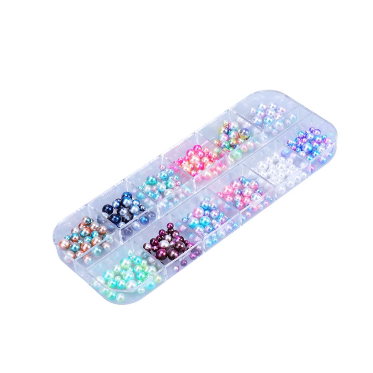 Набор для ногтей FRCOLOR Камни для ногтей и драгоценные камни Акриловый набор для ногтей Аксессуары для ногтей Стразы Материалы для ногтей Профессиональный инструмент для ногтей Плоский набор Инструменты для маникюра, фото №1