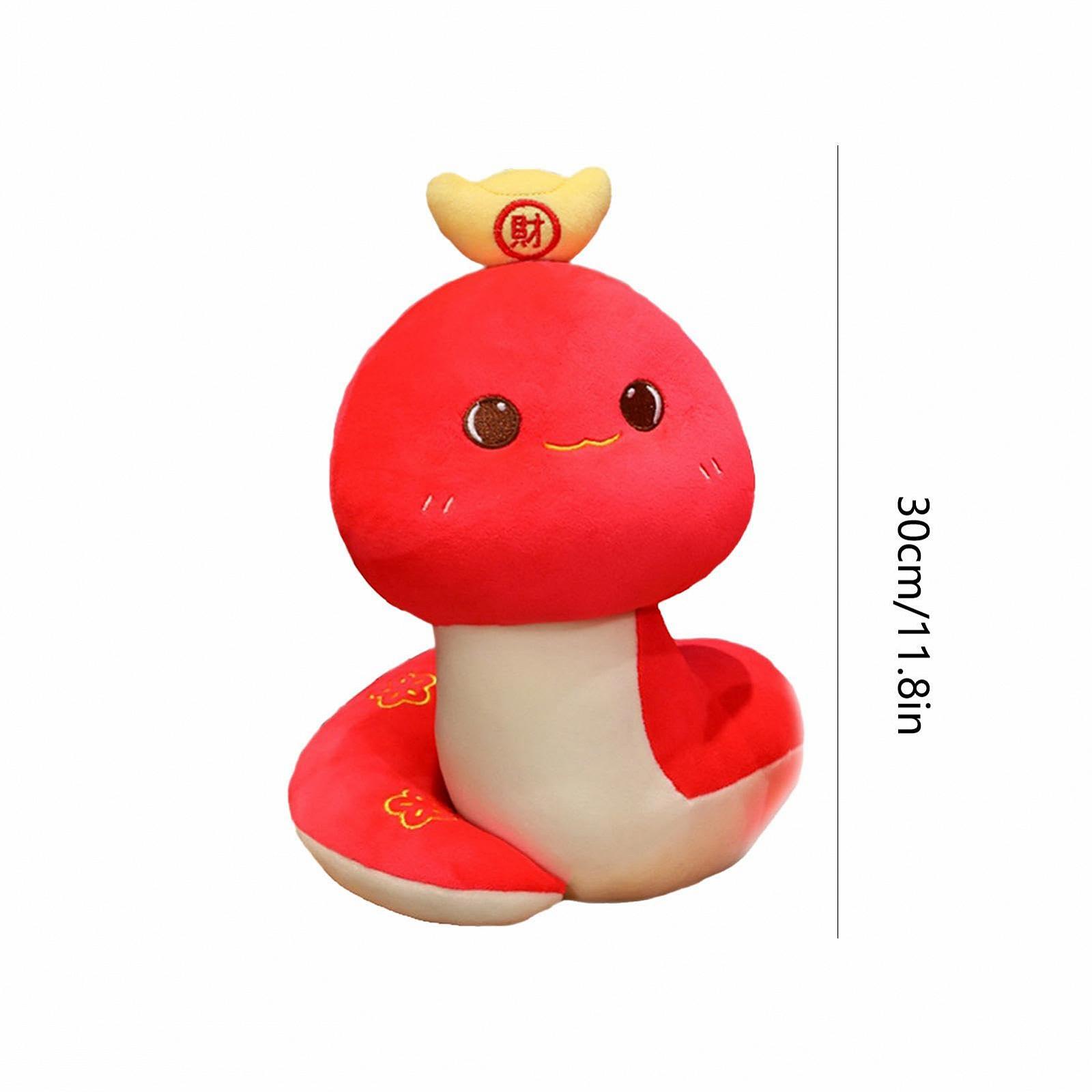 Плюшевий змій Generisch Червоний 2025, фото №5 Плюшевий змій Generisch Червоний 2025, фото №5