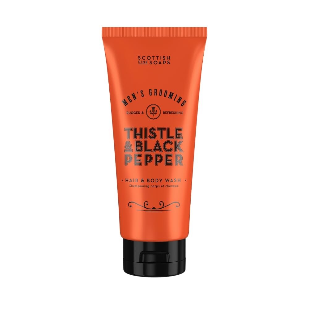 Гель для душа 2-в-1 Scottish Fine Soaps Thistle & Black Pepper 200 мл, фото №1 Гель для душа 2-в-1 Scottish Fine Soaps Thistle & Black Pepper 200 мл, фото №1