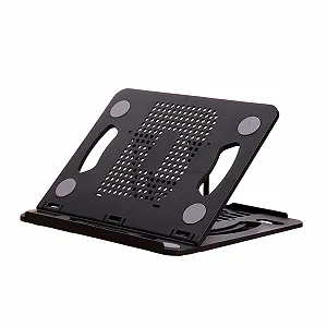 Подставка для ноутбука эргономичная, регулируемая, портативная, складная, вращающаяся для встреч - Фото 1