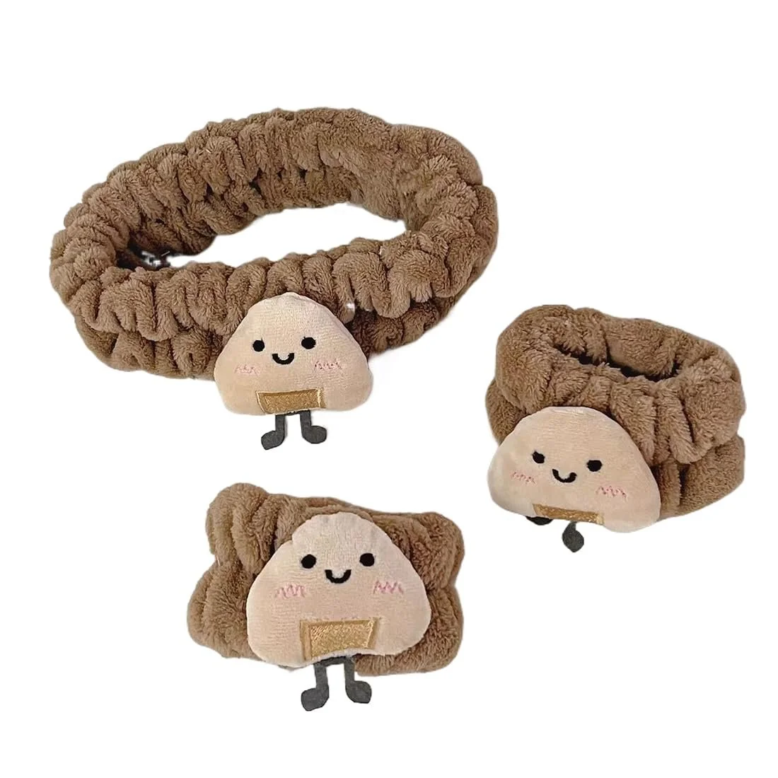 Пов'язка для обличчя Spa, набір браслетів для миття зап'ястя, фото №1 Пов'язка для обличчя Spa, набір браслетів для миття зап'ястя, фото №1