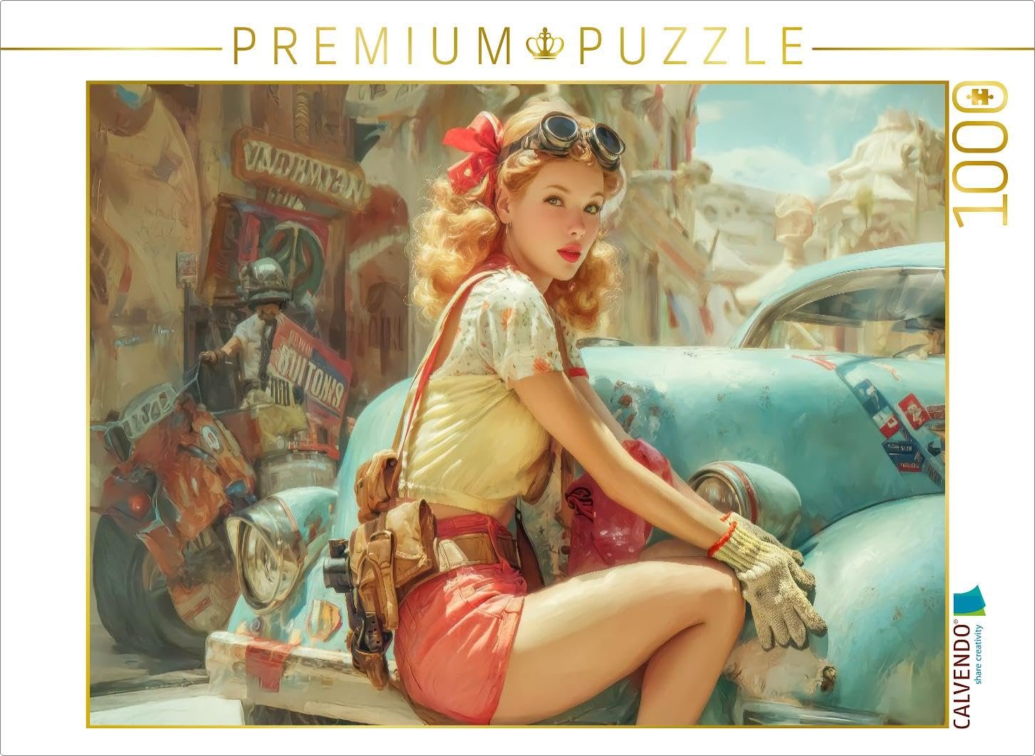 Пазл CALVENDO Retro Aesthetics 1000 деталей 64 x 48 см, фото №1