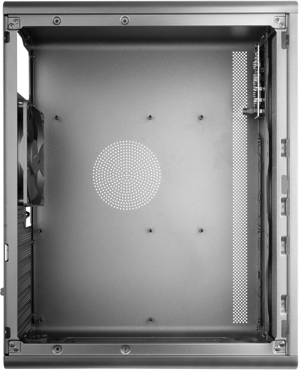 Корпус для ПК / Tacens AERO / Mid Tower / Без БЖ / Металева передня панель / Чорний, фото №5 Корпус для ПК / Tacens AERO / Mid Tower / Без БЖ / Металева передня панель / Чорний, фото №5