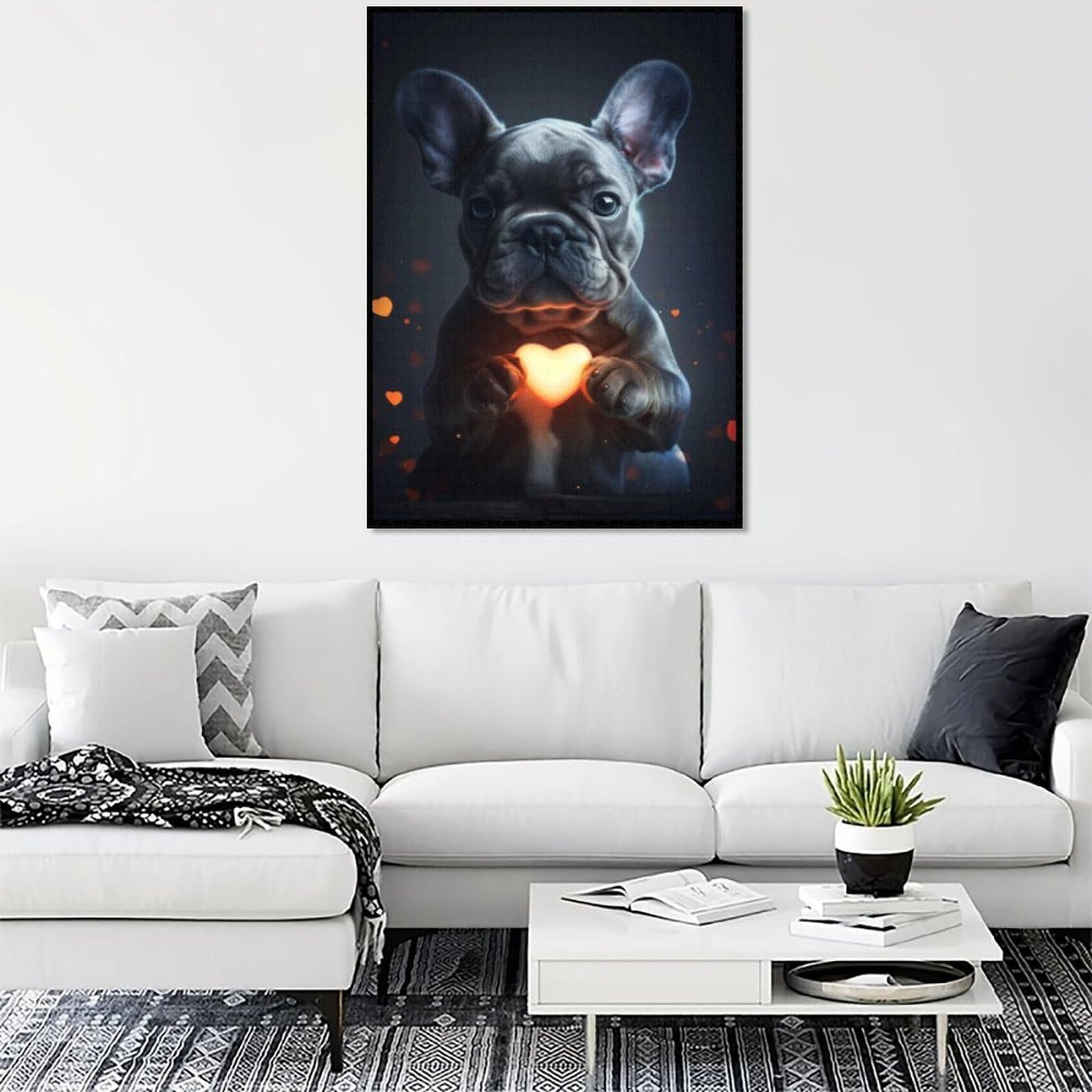 Пазл French Bulldog 1000 деталей (38 x 26 см), фото №3