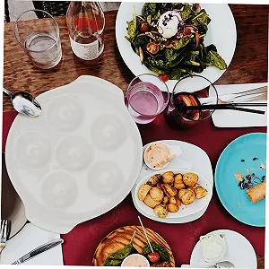 Набор форм для запекания TOPBATHY 2 шт. Керамические для улиток Термостойкие synthetic.ua - Фото 1