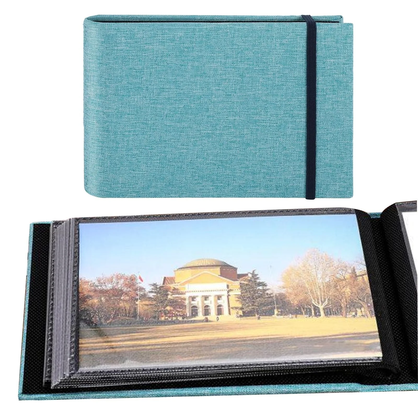 Мини Фотоальбом 15x10 см на 40 фотографий, портативный дорожный фотоальбом с тканевой обложкой для свадебных семейных праздничных фотографий, фото №1 Мини Фотоальбом 15x10 см на 40 фотографий, портативный дорожный фотоальбом с тканевой обложкой для свадебных семейных праздничных фотографий, фото №1