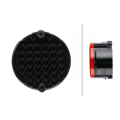 Светоотражатель HELLA 8RA 009 001-031 для HITACHI LIEBHERR DEUTZ-FAHR FENDT AGCO, фото №2