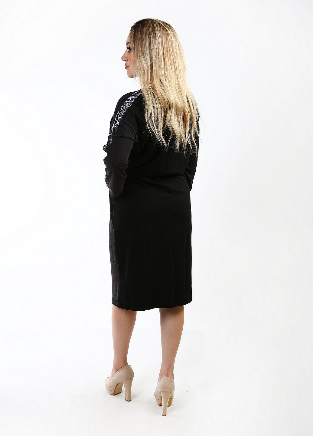 Платье LUXURY M Черный (GDG-130722-Black), фото №4