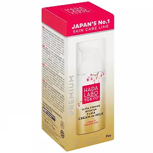 Денний крем для обличчя Hada Labo Tokyo Premium Ultra Reafirmating & Moisturising з гіалуроновою кислотою 50 мл - Фото 1