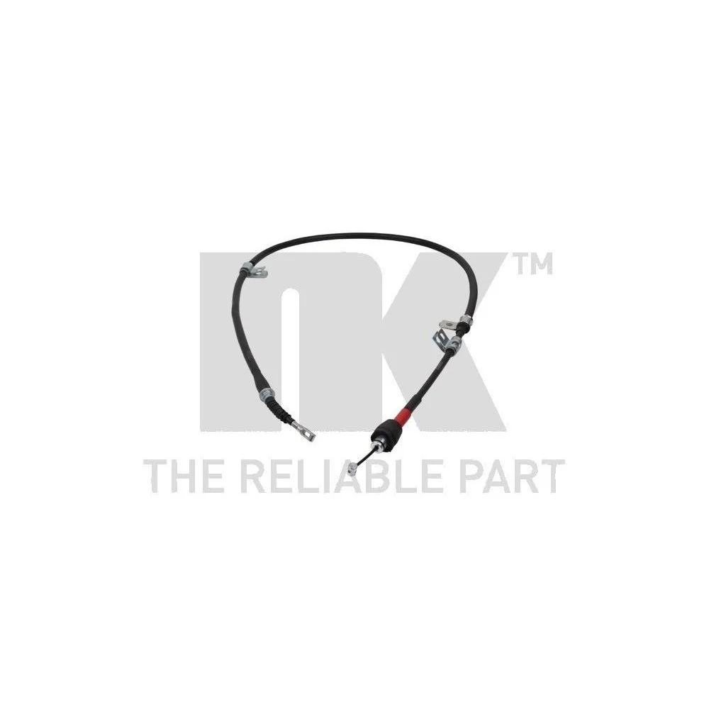Трос стоянкового гальма NK 903455 для HYUNDAI лівий, фото №1