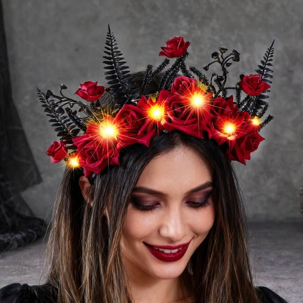 LED Хэллоуин Обруч для волос, фото №3 LED Хэллоуин Обруч для волос, фото №3