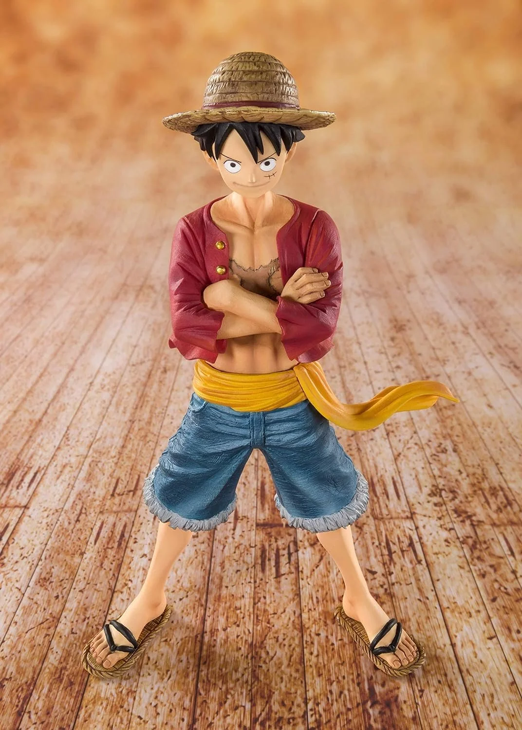 Фигурка Bandai One Piece Figuarts Zero re-Run Monkey d. Luffy Straw Hat 14 см, фото №5