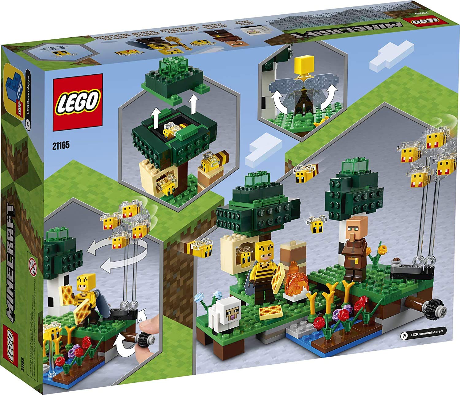 Конструктор LEGO 21165 Minecraft The Bee Farm, фото №5
