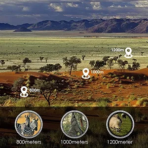 Бінокль Generic 8 x 24 Телескопічний Металевий Складаний FMC Лінза synthetic.ua - Фото 1