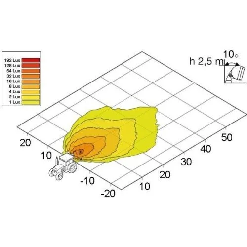 Рабочая фара HELLA 1GB 996 186-061 для JOHN DEERE, фото №3