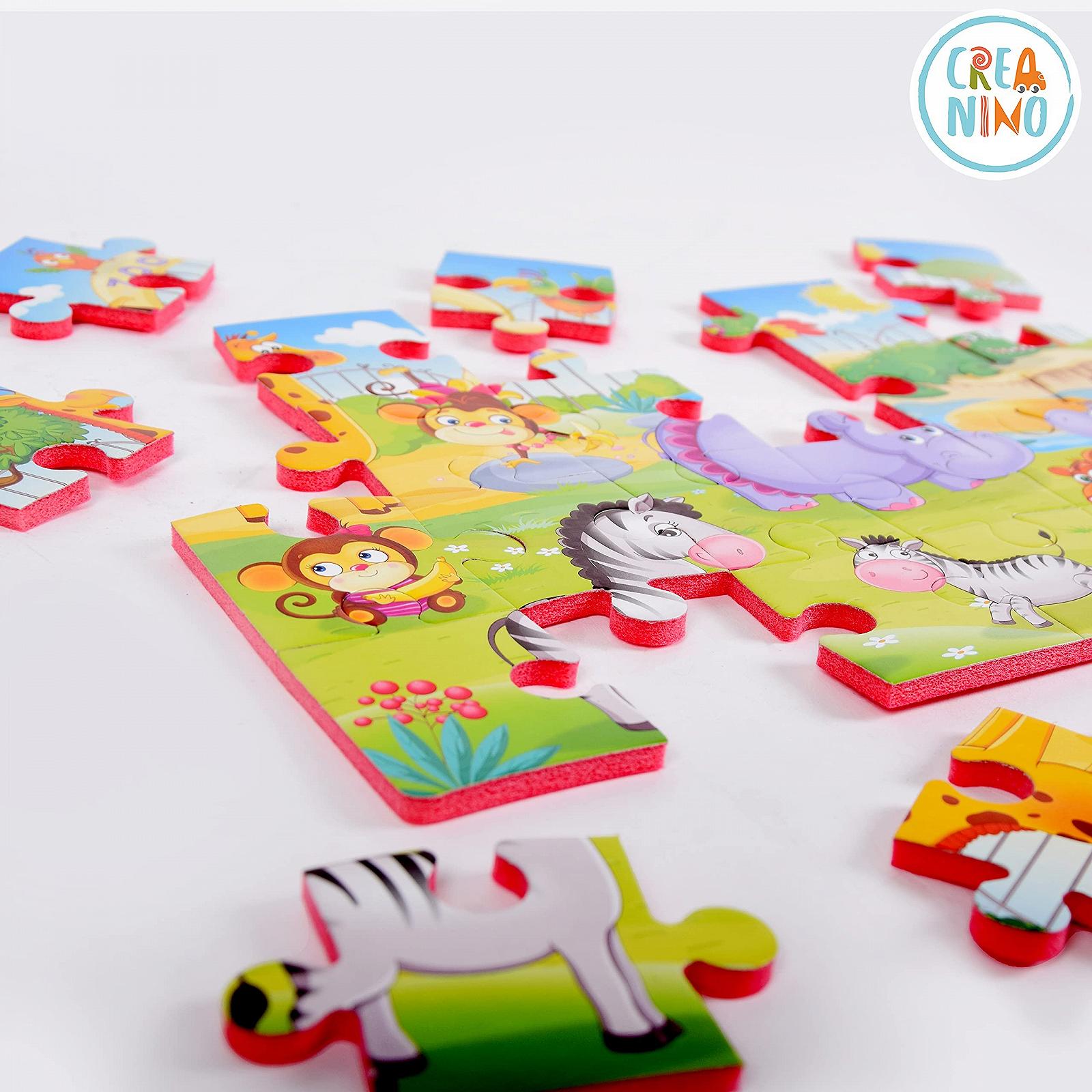 Пазл мягкий Zoo 24 детали, фото №4