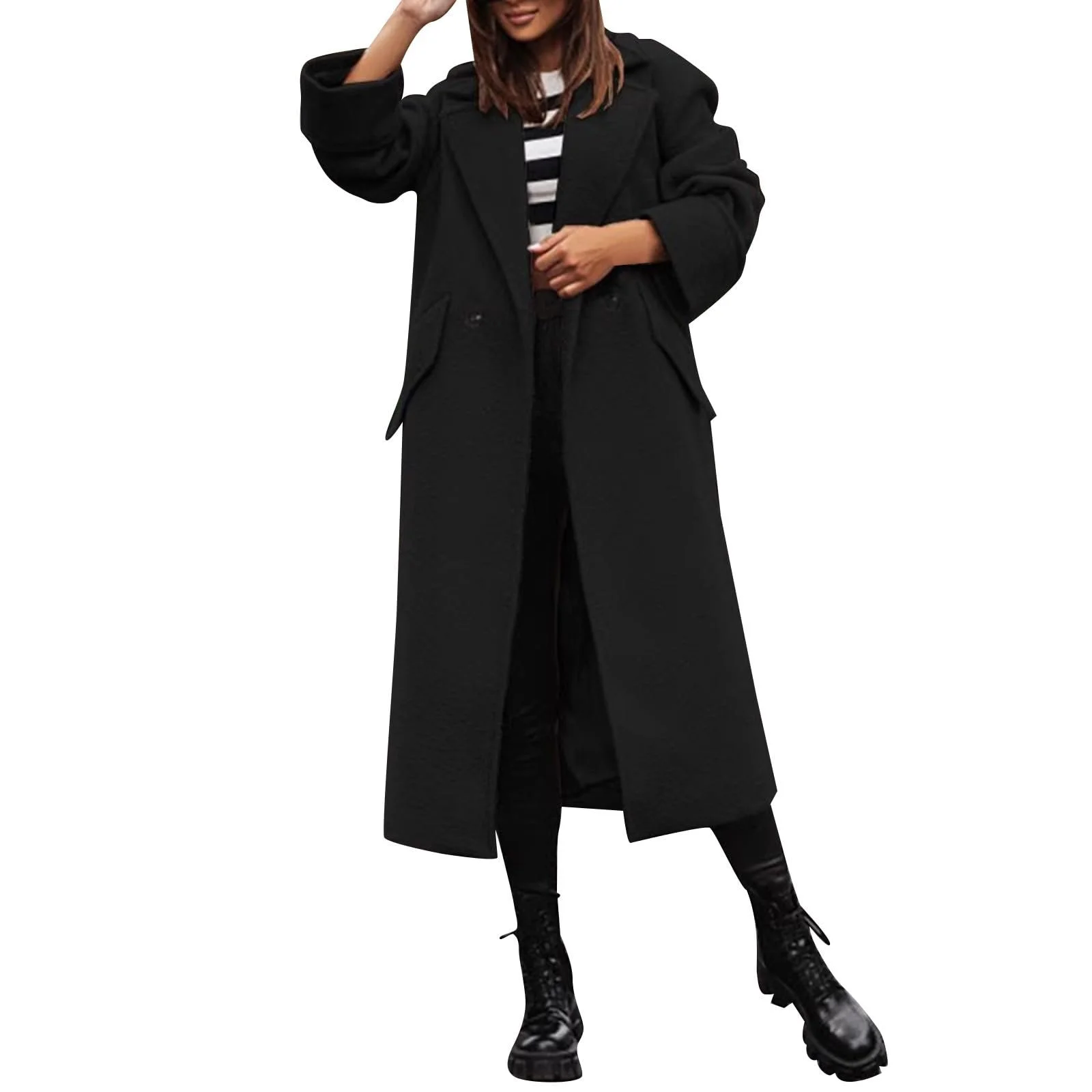 Пальто MEIYOUMK Тренч Жіноче, фото №1